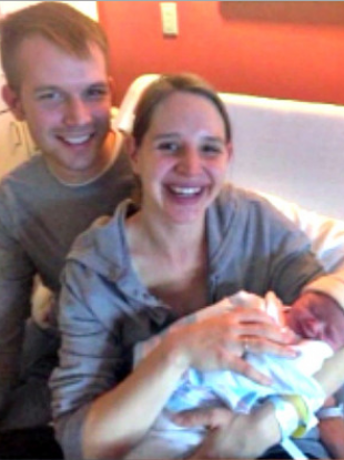 Bethany and Jared Hojnacki with baby Lucy
