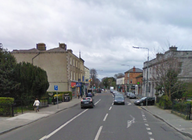 Rathgar village where the robbery took place.