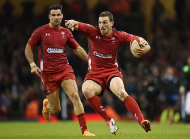 George North finished off a nice move for Wales early on.