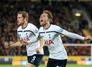 Tottenham moved up to tenth after their win.