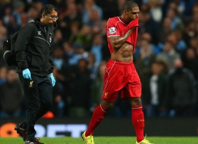 Johnson has received criticism for being part of a leaky Liverpool defence.