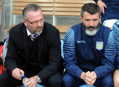 Lambert and Keane have parted ways.