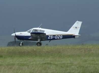 File photo of a Piper light aircraft
