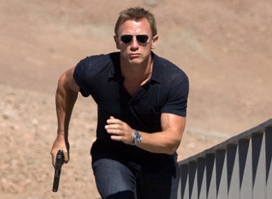 Daniel Craig hunting hackers.