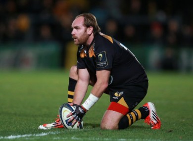 Andy Goode kicked 12 points for the victors.