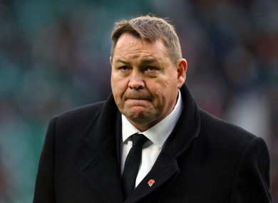 Steve Hansen will look to continue his remarkable record with the All-Blacks over the next three years.