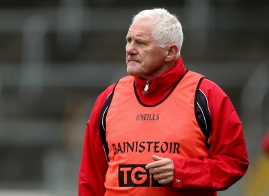 Eamonn Ryan has steered Cork to nine All-Ireland titles in ten years.