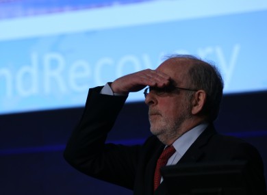 Central Bank governor Patrick Honohan