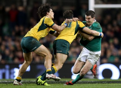 Sexton has been sidelined since picking up a concussion against Australia in November.