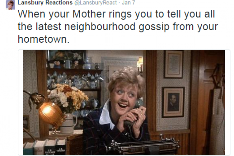 Angela Lansbury reacts Angela Lansbury reacts