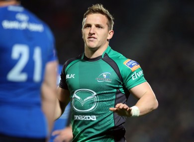 O'Donohoe was released from Connacht at the end of the 2013/14 season due to injury.