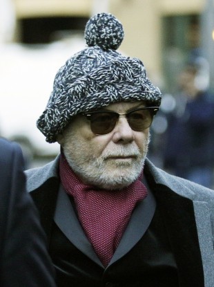 Gary Glitter pictured during his trial.