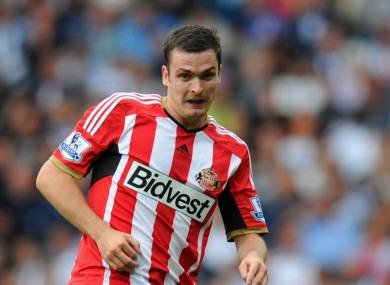 Sunderland winger Adam Johnson