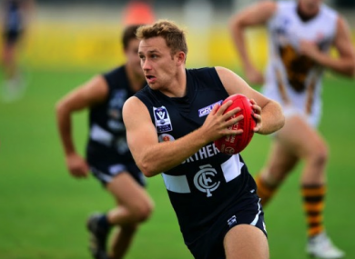 Ciarán Sheehan in action last year for the Northern Blues.