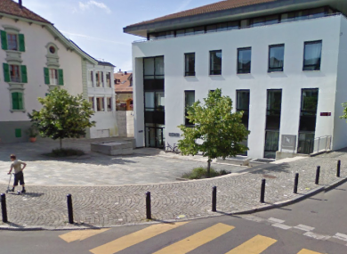 Grand-Rue 2 in Lutry where the woman's body was found.