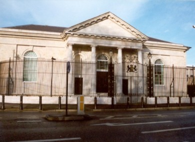 The Armagh Court Office, where two of the men will be appearing this morning