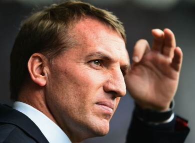 Brendan Rodgers feels Liverpool need to win five in a row to have any hope of reaching the Champions League.