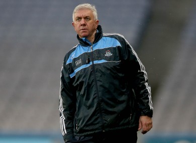 Dublin boss Ger Cunningham.