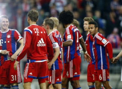 Bayern Munich face Barcelona in the Champions League semi-finals.