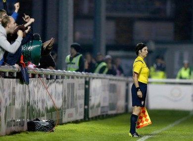 O'Neill is an assistant referee in the SSE Airtricity League.