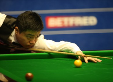 Ding Junhui will count the cost of his lapse in concentration.