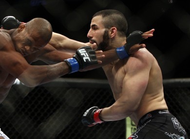 John Makdessi (right) will fight Donald Cerrone at UFC 187.