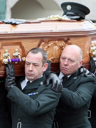 Ronan Kerr's funeral