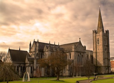 Some of the alleged offences happened at St Patrick's Cathedral in Dublin,.