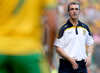 Jim McGuinness will have a different view of the championship this summer.