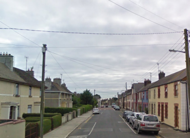 Clonard Street where the shooting took place.