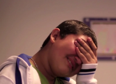 Mateo after finding out he's talking to his hero.