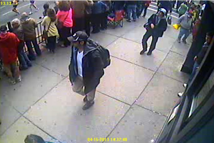 Boston bomber photo after capture