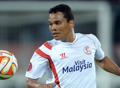 Bacca has scored 34 La Liga goals in the past two seasons.