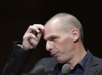 Greek Finance Minister Yanis Varoufakis