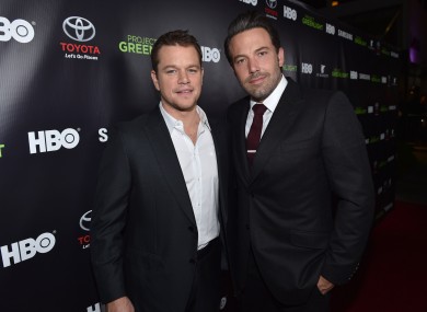 Affleck and Damon will share producing credits along with Guymon Casadyand Darin Friedman.