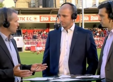 Heary looks surprised to be told he stepped down as Sligo Rovers boss.