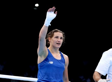 There's no stopping Katie.
