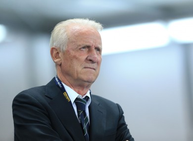 Trapattoni left his position with Ireland in 2013.
