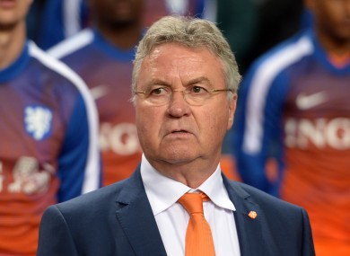 Hiddink had a poor record with the Dutch this time round.