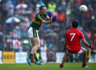 Colm Cooper in action on Saturday night against Cork.