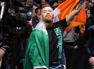 UFC interim featherweight title challenger Conor McGregor.