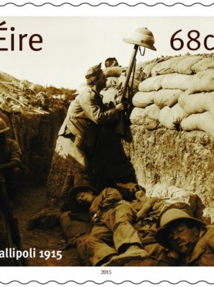 New An Post stamps to commemorate Gallipoli