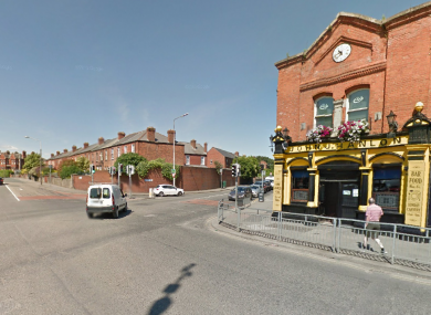 Hanlon's Corner, where the culprit was caught.