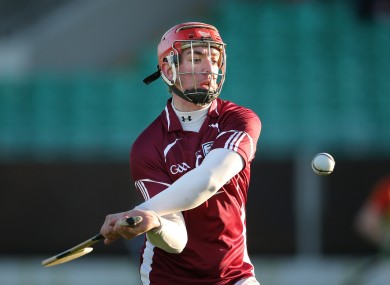 Free-scoring Shane Maloney is in a free-scoring Galway full-forward line.
