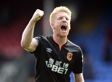 Paul McShane was released by Hull following their relegation this season.