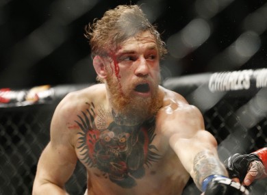 UFC interim featherweight champion Conor McGregor.