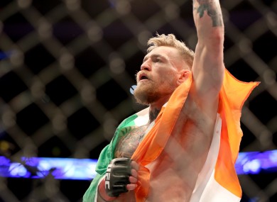 McGregor will now fight for the interim featherweight title.