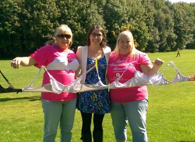Ann McDonnell, Cllr. Emer Higgins and Lyn Lee pictured at last year's event in Corkagh Park