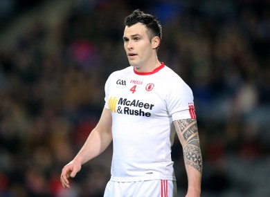 Cathal McCarron will start at corner back.