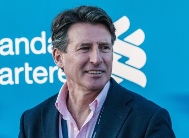Sebastian Coe spoke about how 'momentous' an occasion his new appointment was.